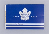 2017 Toronto Maple Leafs 100th Anniversary 5 Coins