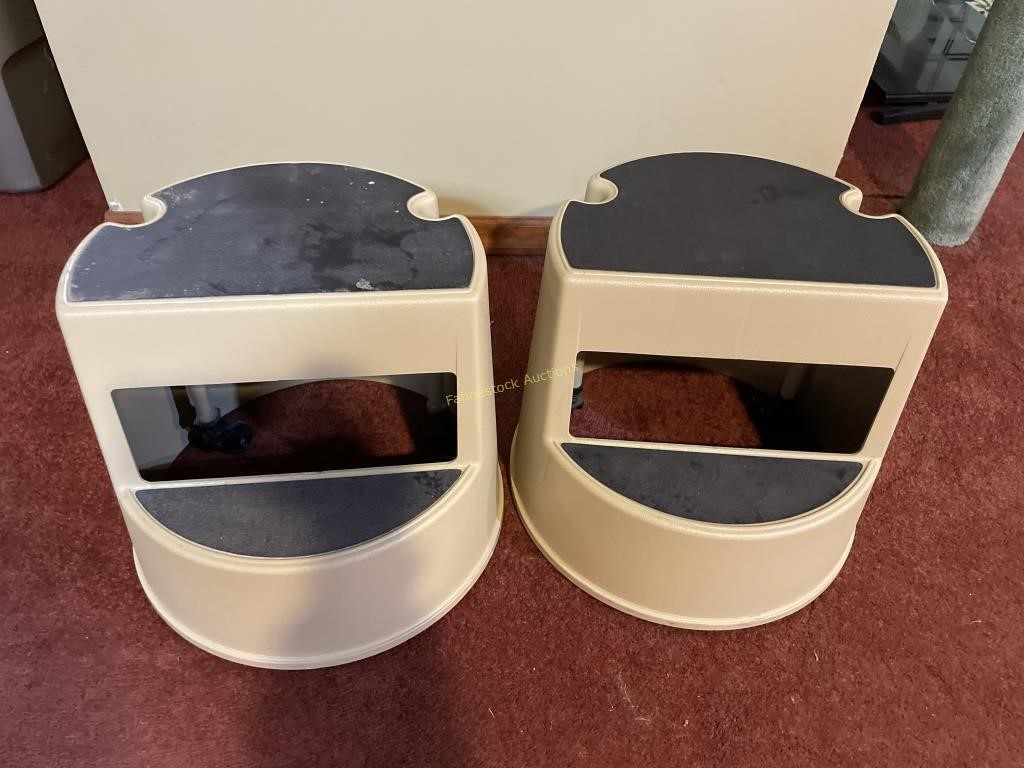 Rubbermaid rolling step stools
