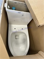 ONE PIECE ELONGATED SKIRTED TOILET, TAX APPLIES