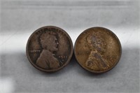 1911-D Lincoln Cents (2)