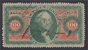 US Stamps #R102c Used, bright and well centered, t