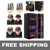 Sevich Hair Building Fiber Bottle (Black) - 25g