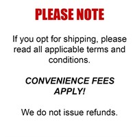 IMPORTANT SHIPPING INFO - PLEASE READ