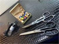 Vintage Belding Corticelli Sewing kit & Scissors