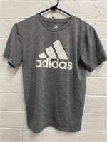 Adidas Grey Logo T-shirt Kids M 10-12