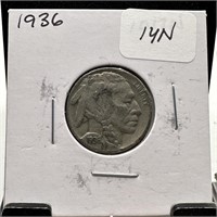 1936 BUFFALO NICKEL