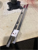 2 rails for hot or cold buffet line 15”