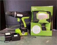 Everyday Essentials 18V Cordless Drill, Spotlight