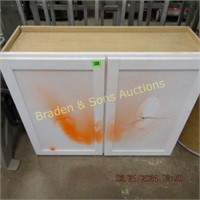 USED 30" X 36" WOODEN CABINET