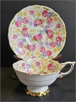 Royal Stafford June Roses Chintz Style