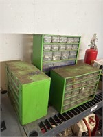 3 ORGANIZERS, TOOL BOX, MISC CONTENTS,
