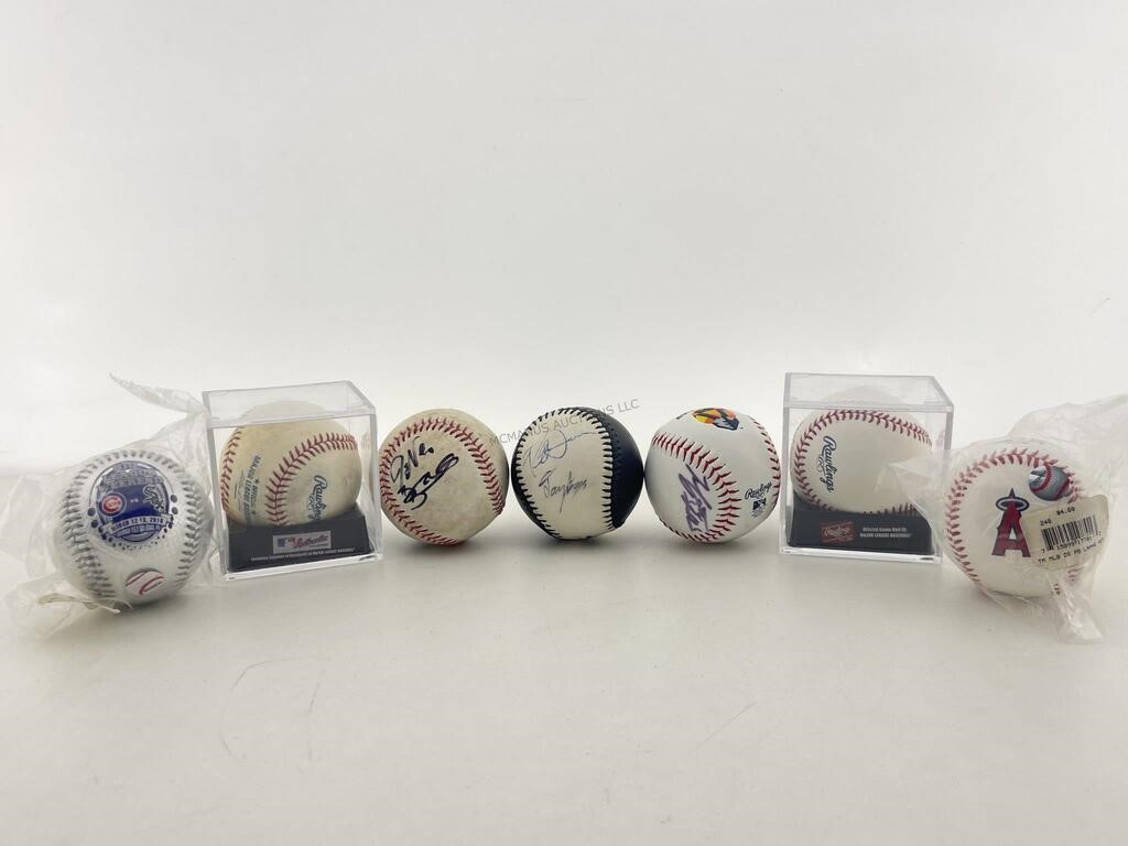 Miscellaneous baseball lot some signed