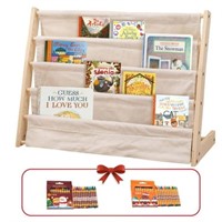 Kids Bookshelf  Olizee 4 Tier Kids Bookshelf  Wood