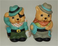 Anthropomorphic Bear Cop & Robber