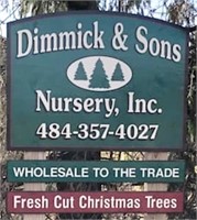 Dimmick & Sons Nursery is also a