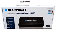New- Blaupunkt AMP4000D 4000 Watts Max 1-CH Monob