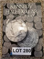 Complete Kennedy 1/2 Dollar Book, 2000-2009