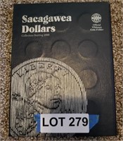 Sacagawea Dollar Book (Total of 22 Coins)