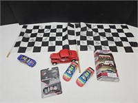 Lot of Cars Nascar Matchbox Victory Flag +