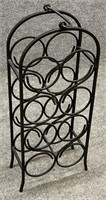 Metal 8 Bottle Wine Rack