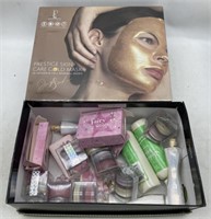 (F) Prestige Skin Care Gold Mask & Various