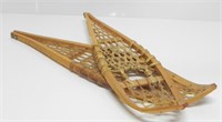 INDIGENOUS HAND CRAFTED MINI RAW HIDE SNOWSHOES