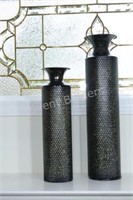 Hammered Decorative Vases