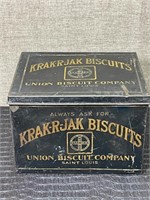 VINTAGE BISCUIT TIN