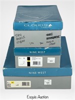 3 Pairs of New Lady's Nine West Shoes Size 6 1/2