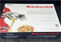 Kitchen Aid Spiralizer W/Peel, Core & Slice