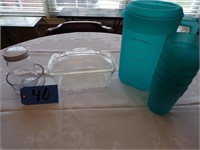 ANT. WESTINGHOUSE DISH & MISC. PICNIC WARE