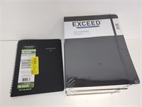 (11) Exceed Soft Cover Dotted Books and (1) 2021