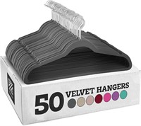 NEW $43 50 Grey Velvet Hangers