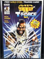 Authentic Mr. T Autographed T-Force #1 Comic