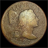 1795 Plain Edge Liberty Cap Cent NICELY