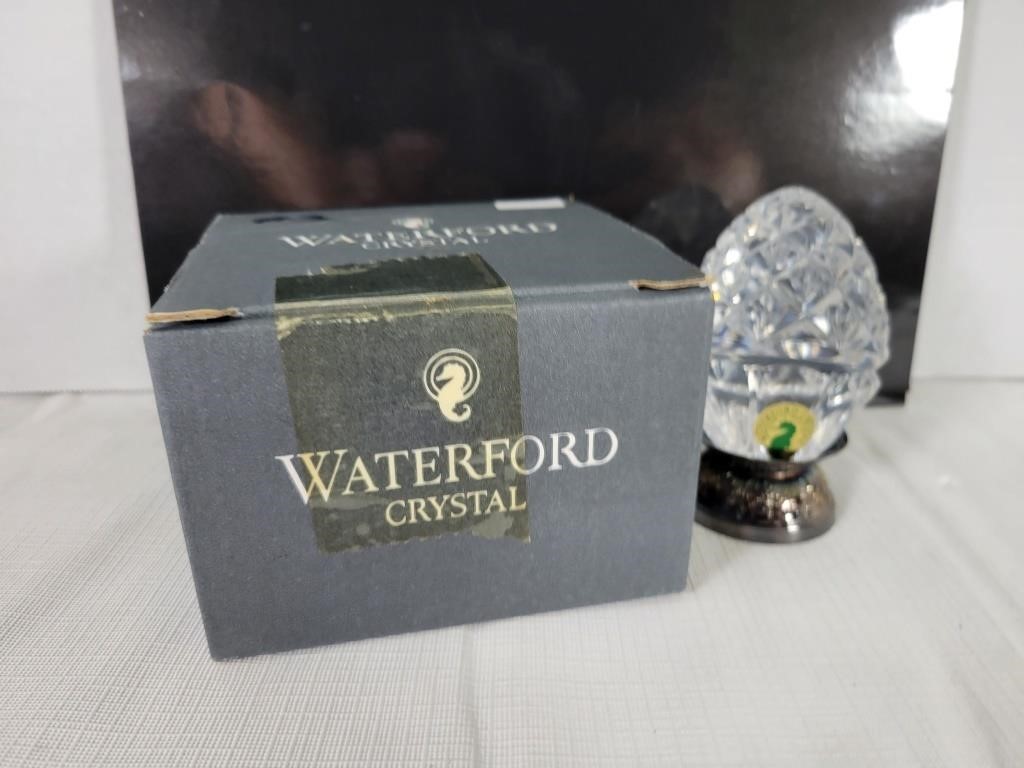 Waterford Starburst Egg With Stand