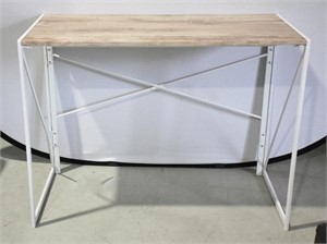 Wood Top Side Table / Desk