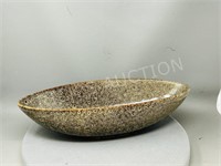 pottery bowl - 16" long
