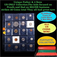 Unique Father & 2 Sons US ONLY Collection,The kids