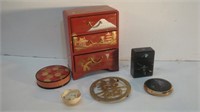 Japanese Puff Boxes, Jewelry Box