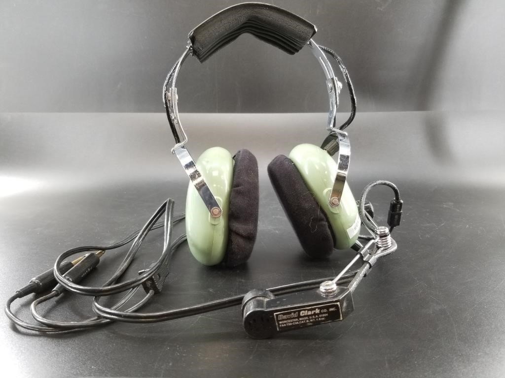 Set of David Clark 80 years headset H10-30 model,