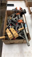 C clamps, carpentry clamps and grips a lot of