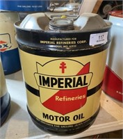 Imperial Motors Oil Can