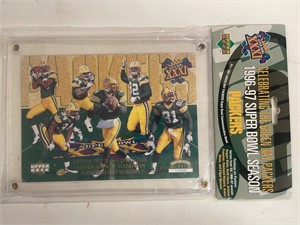 Upper Deck Packers Super Bowl Featuring 6 Hero’s