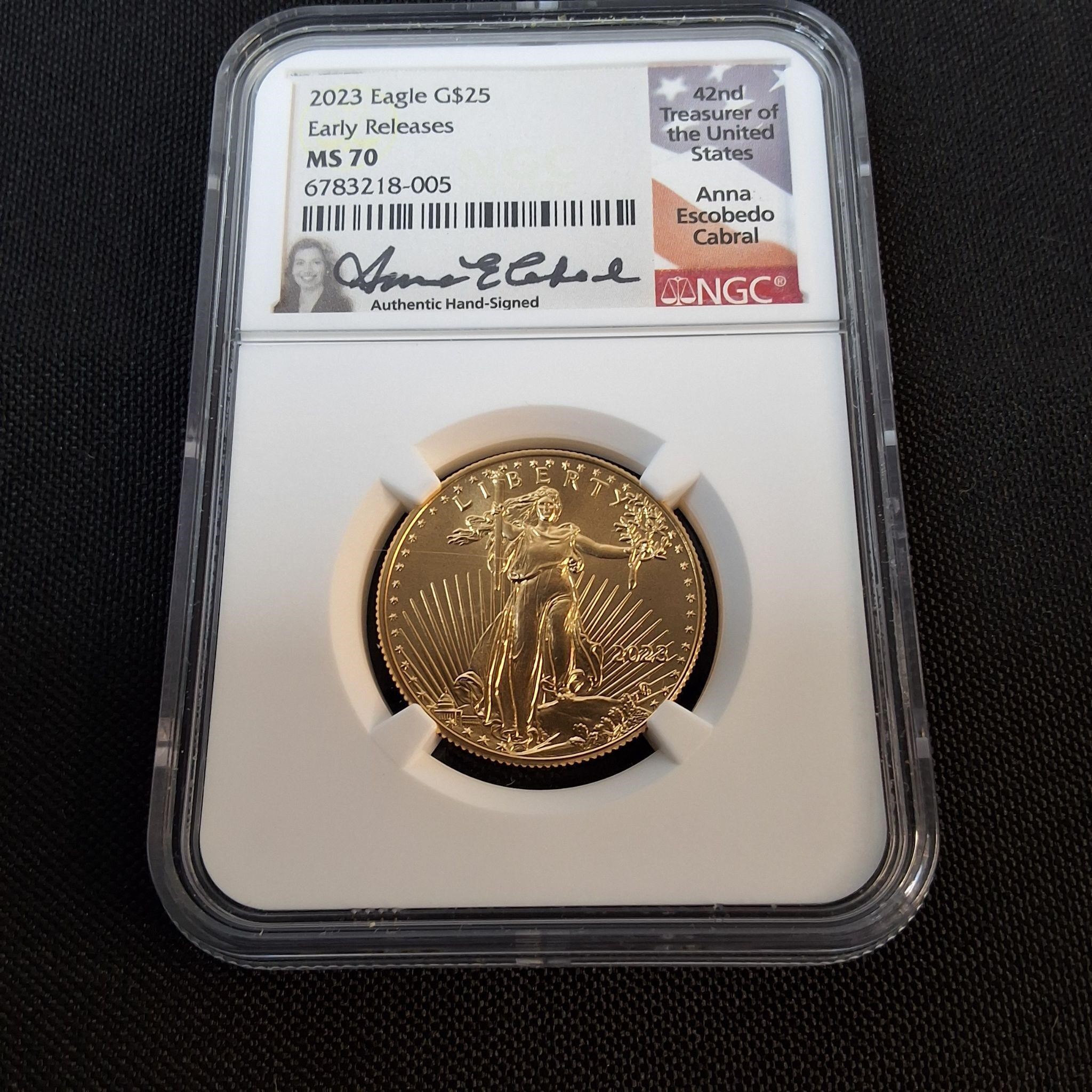 2023 1/2 OZ. 25.00 GOLD AMERICAN EAGLE