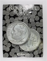 PARTIAL ROOSEVELT DIME ALBUM