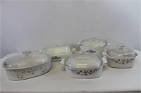 Collection of Corning ware Dishes
