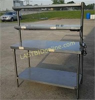 Stainless steel 4 tier stand / warming station