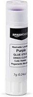 New AmazonBasics Purple Washable School Glue