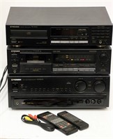 3 Piece Pioneer Stereo System w Remotes